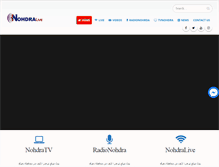 Tablet Screenshot of nohdralive.com